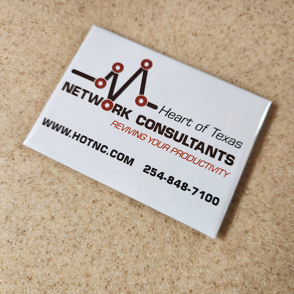 Business logo magnets